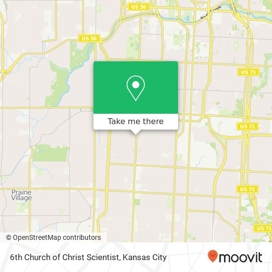 6th Church of Christ Scientist map