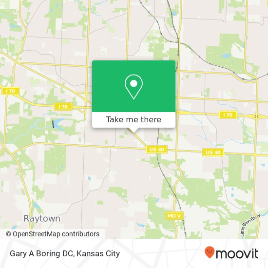 Gary A Boring DC map
