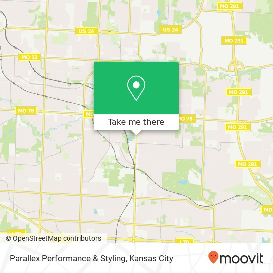 Parallex Performance & Styling map