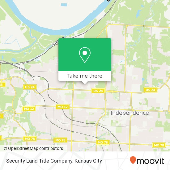 Security Land Title Company map