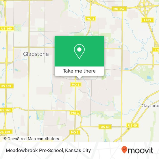 Mapa de Meadowbrook Pre-School