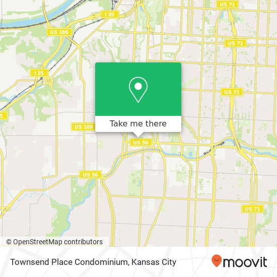 Townsend Place Condominium map