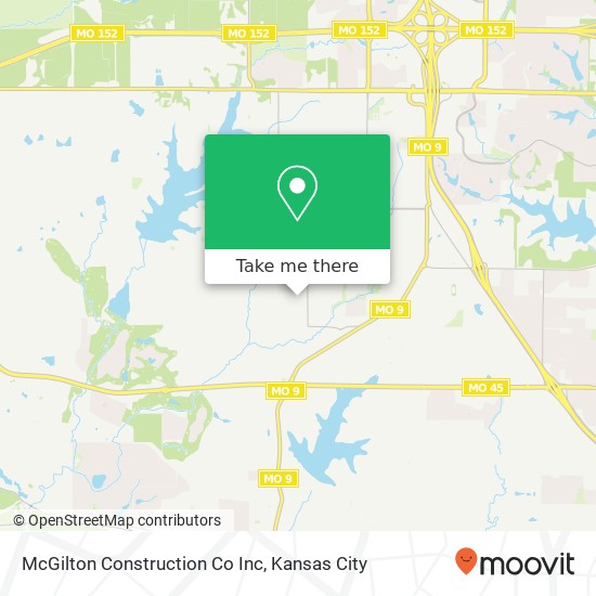 Mapa de McGilton Construction Co Inc