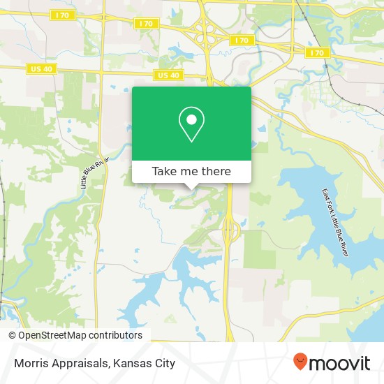 Morris Appraisals map