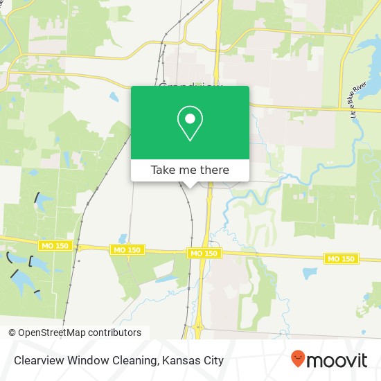 Mapa de Clearview Window Cleaning