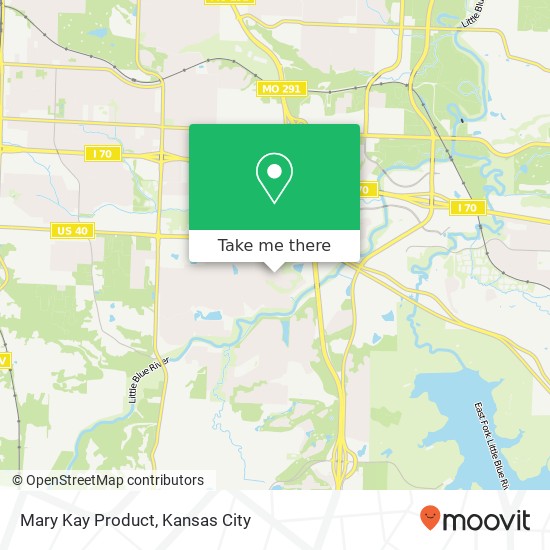 Mary Kay Product map