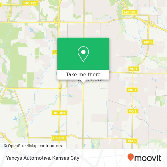 Mapa de Yancys Automotive