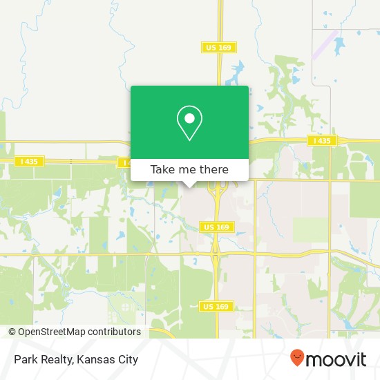 Park Realty map