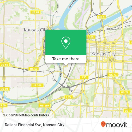 Reliant Financial Svc map