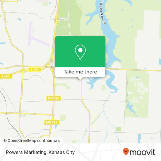 Powers Marketing map