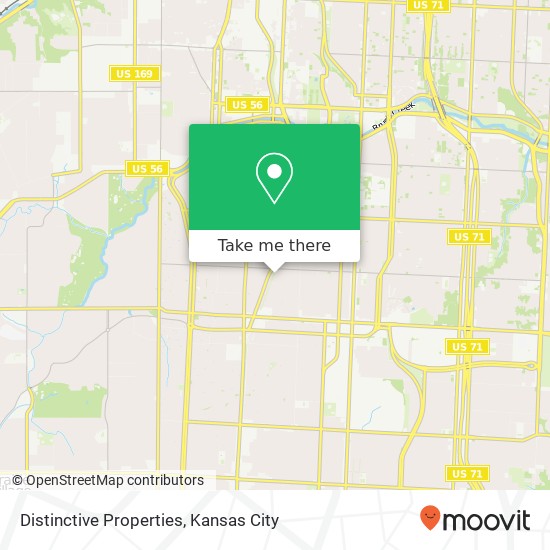 Distinctive Properties map