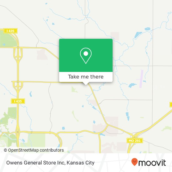 Owens General Store Inc map