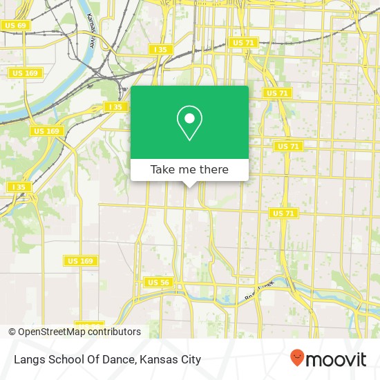 Langs School Of Dance map