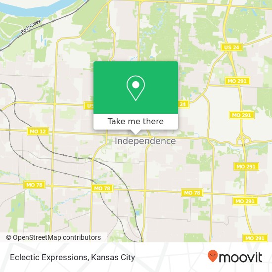 Eclectic Expressions map