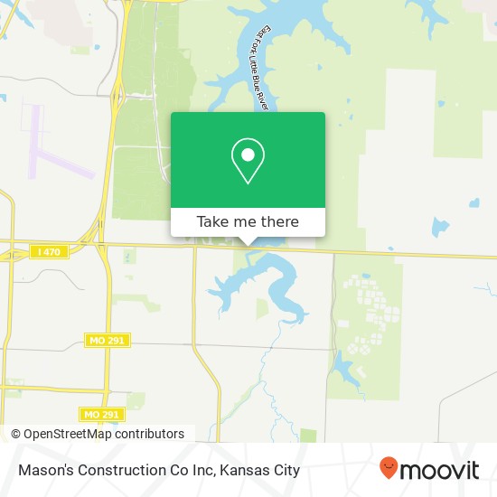 Mason's Construction Co Inc map