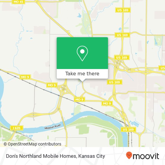 Don's Northland Mobile Homes map