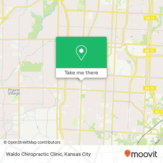 Waldo Chiropractic Clinic map