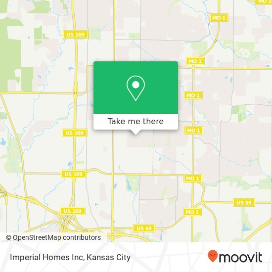 Imperial Homes Inc map