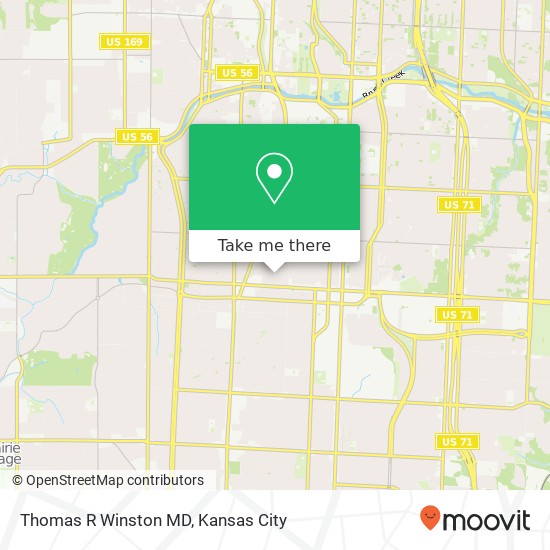 Thomas R Winston MD map