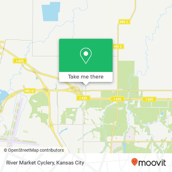 River Market Cyclery map