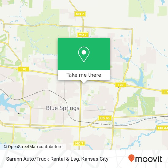 Sarann Auto/Truck Rental & Lsg map