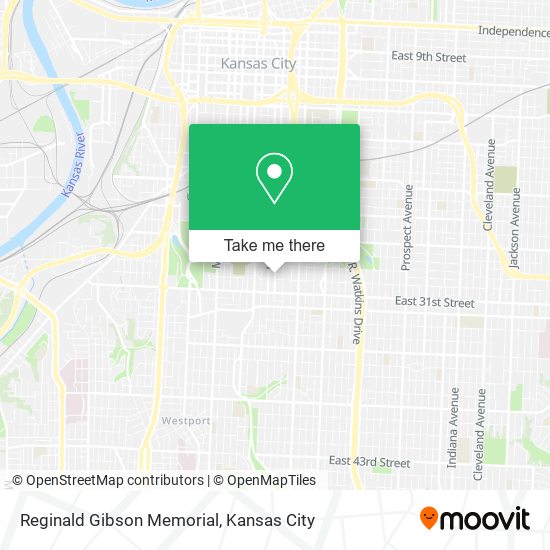 Mapa de Reginald Gibson Memorial