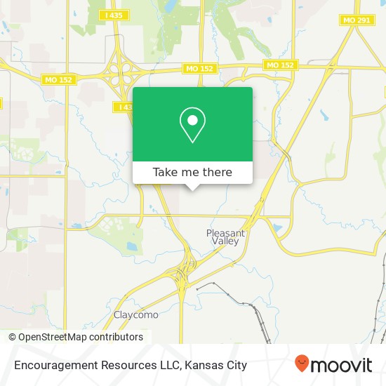 Encouragement Resources LLC map