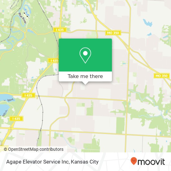 Mapa de Agape Elevator Service Inc