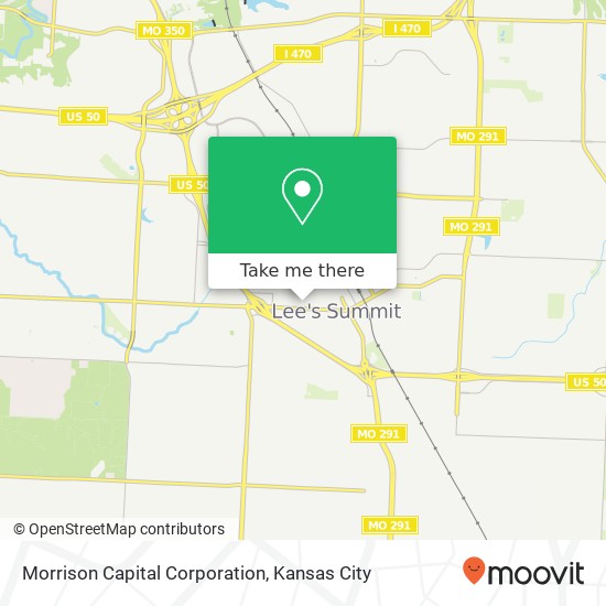 Morrison Capital Corporation map