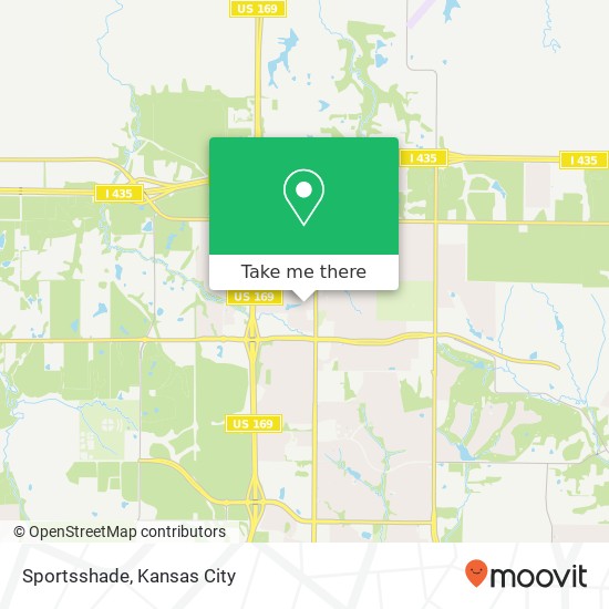 Mapa de Sportsshade