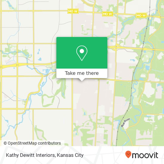 Kathy Dewitt Interiors map