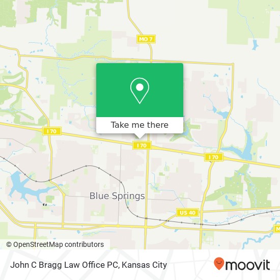 John C Bragg Law Office PC map