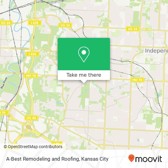 Mapa de A-Best Remodeling and Roofing