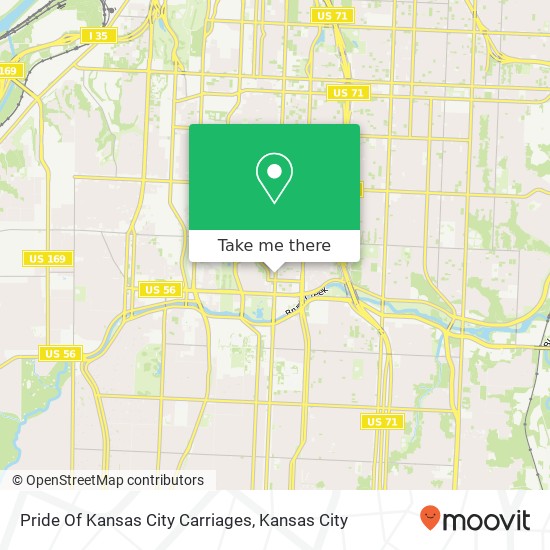 Mapa de Pride Of Kansas City Carriages