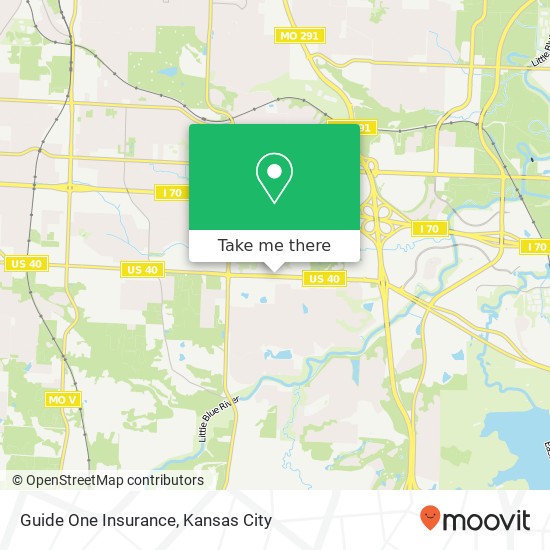 Guide One Insurance map