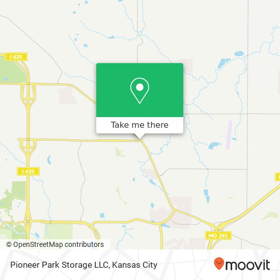 Mapa de Pioneer Park Storage LLC