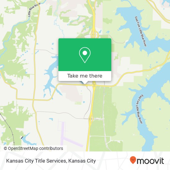 Mapa de Kansas City Title Services