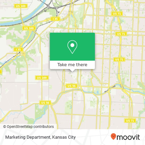 Marketing Department map