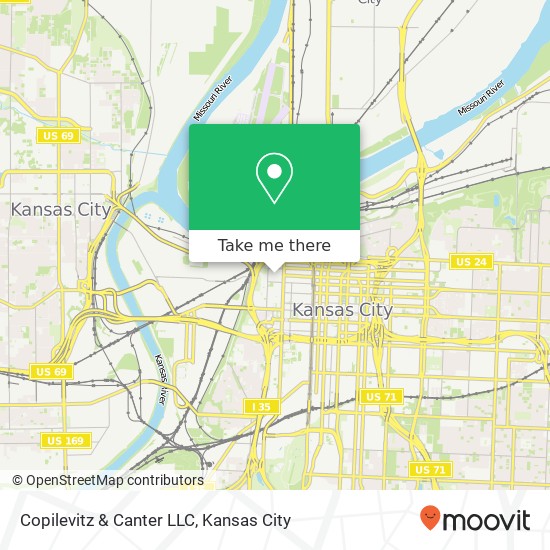 Copilevitz & Canter LLC map