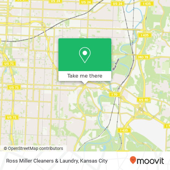 Mapa de Ross Miller Cleaners & Laundry