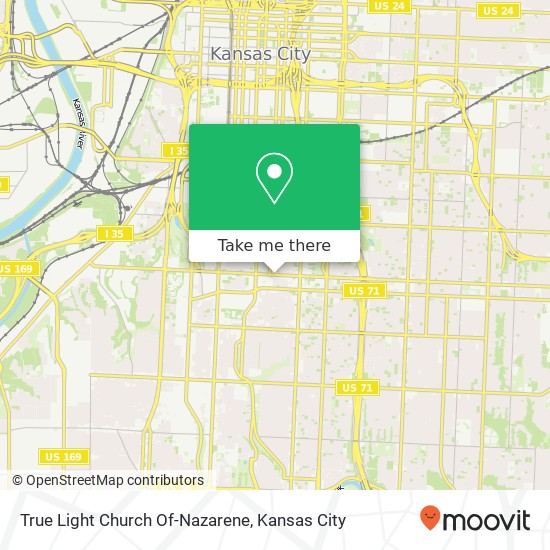 Mapa de True Light Church Of-Nazarene