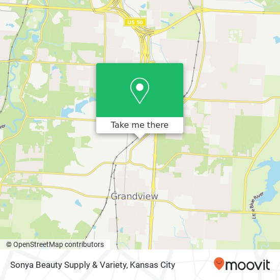 Sonya Beauty Supply & Variety map