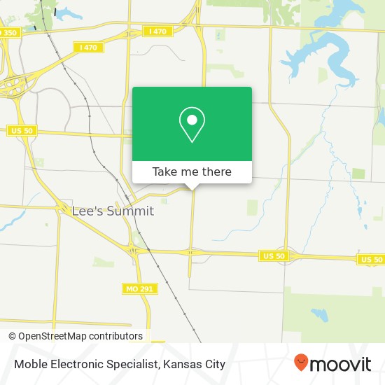 Moble Electronic Specialist map