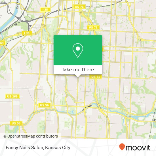 Fancy Nails Salon map