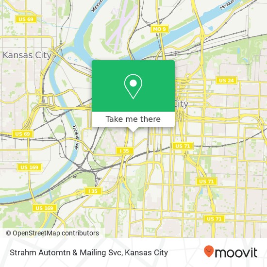 Strahm Automtn & Mailing Svc map