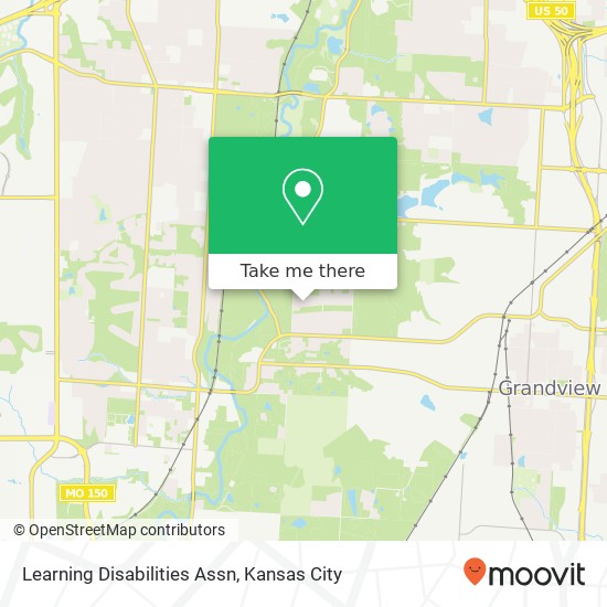 Learning Disabilities Assn map