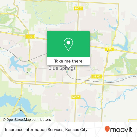 Insurance Information Services map