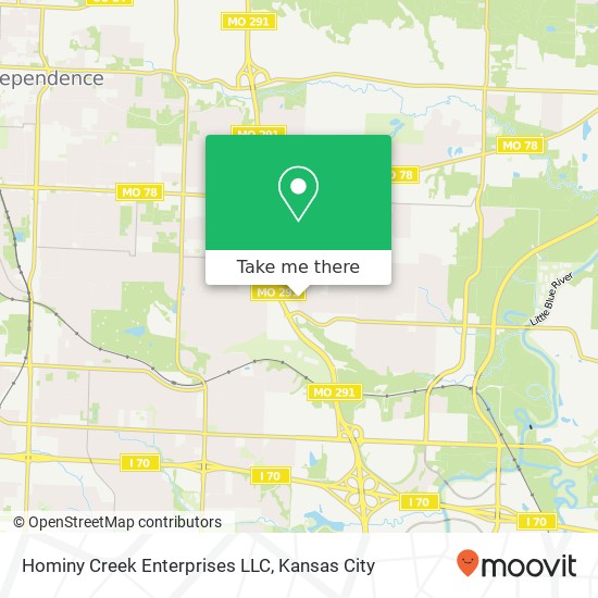 Hominy Creek Enterprises LLC map