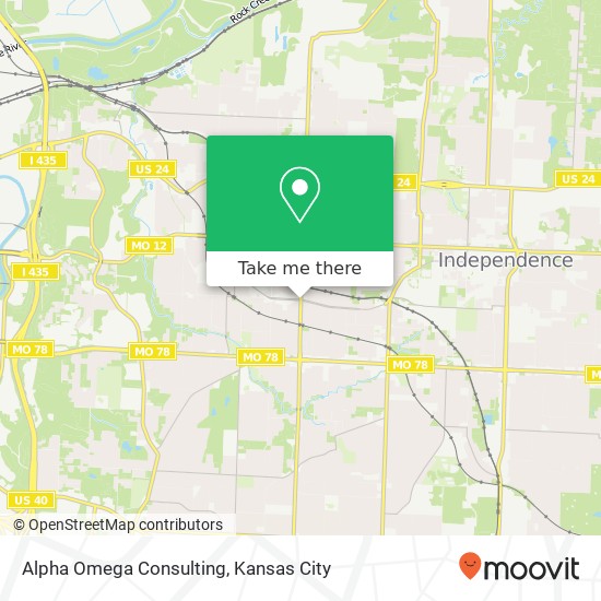 Alpha Omega Consulting map