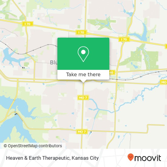 Mapa de Heaven & Earth Therapeutic